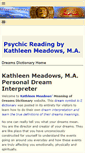Mobile Screenshot of dreamsdictionary.org